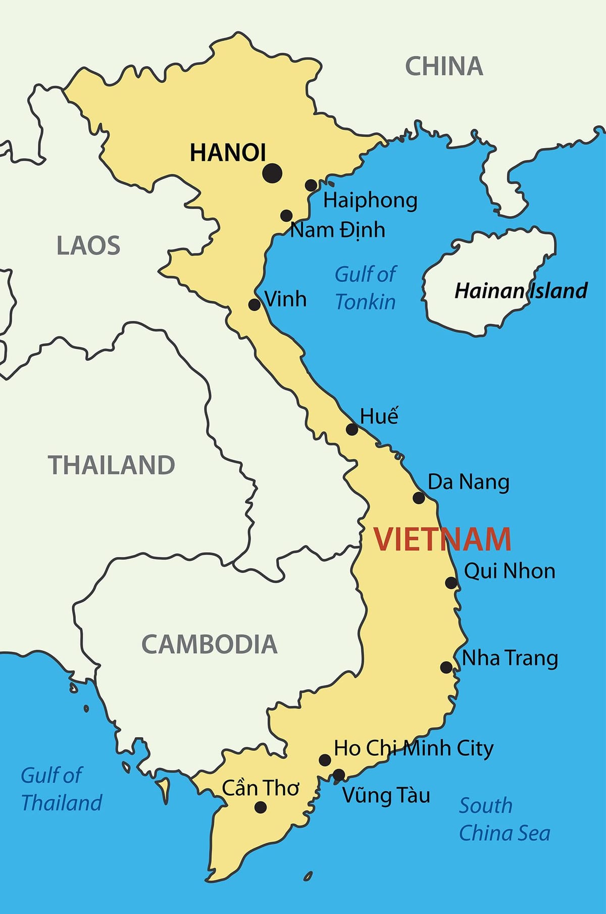 Քարտեզ Saigon